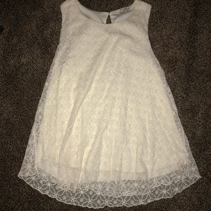 Lace tank top
